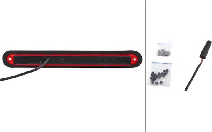 Actual product image Hella Additional rear brake light LED for MAN