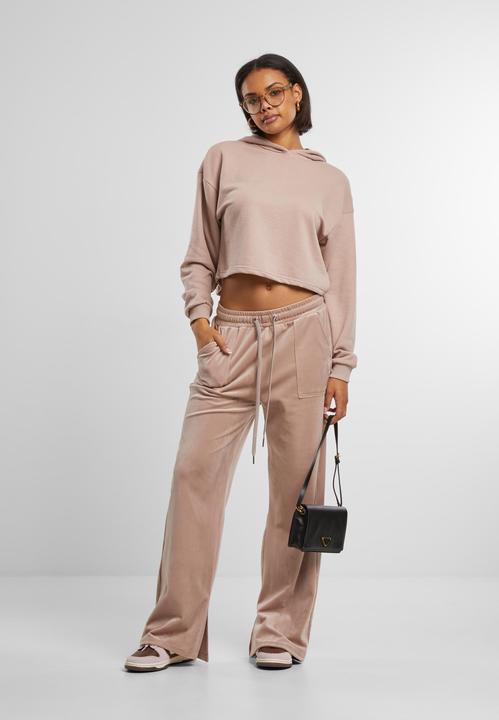 Produktbild Urban Classics Ladies Oversized Cropped Light Terry Hoodie - 159545 (S)