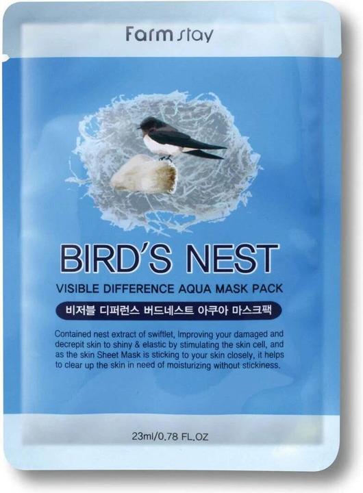 Farm Stay Visible Difference Birds Nest Aqua Mask Pack (23 ml)