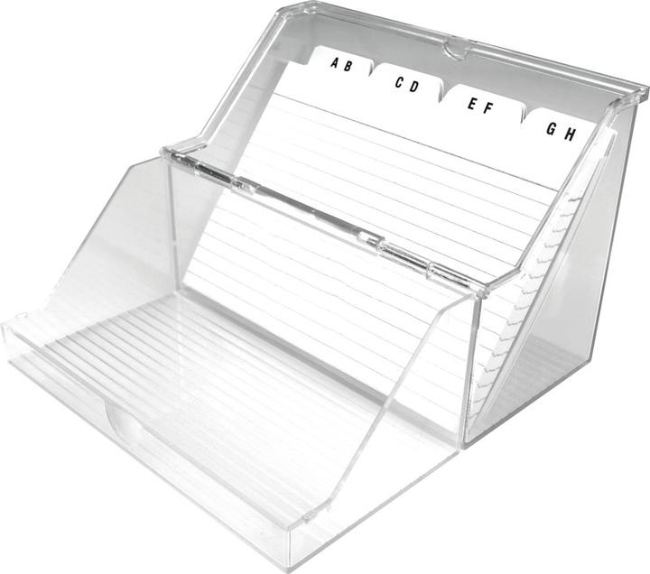 Produktbild Helit Karteibox mit Deckel the index (A8)