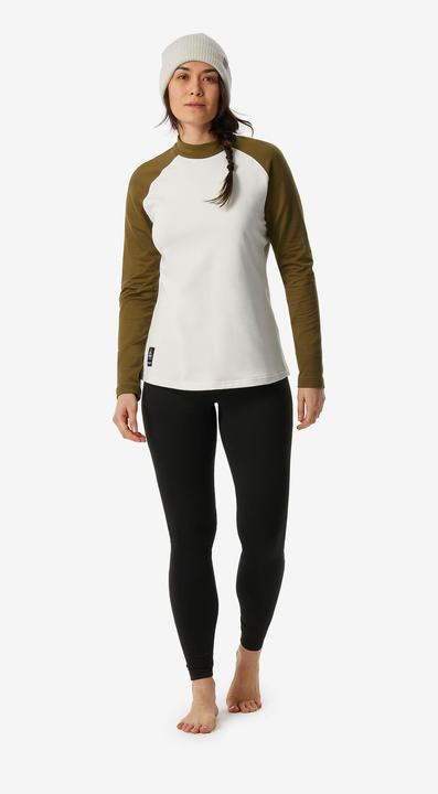 Immagine prodotto Wedze Camicia funzionale da sci da donna a taglio largo - BL500 beige/khaki (M)