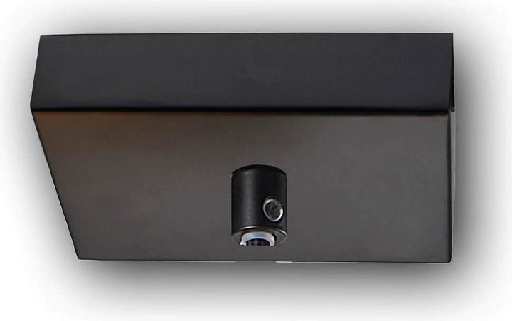 Image du produit Isoled Baldaquin de plafond carré, noir, pour suspension individuelle