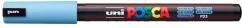 Actual product image Posca Extra Fine Marker PC-1MR Fineliner (Glacier Blue, 0.70 mm, 1 x)