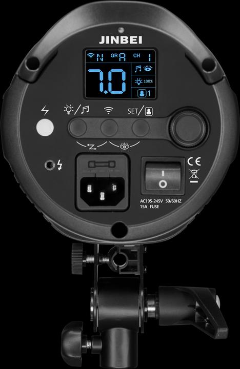 Actual product image Jinbei DPX-400 (400 W, Flash head)