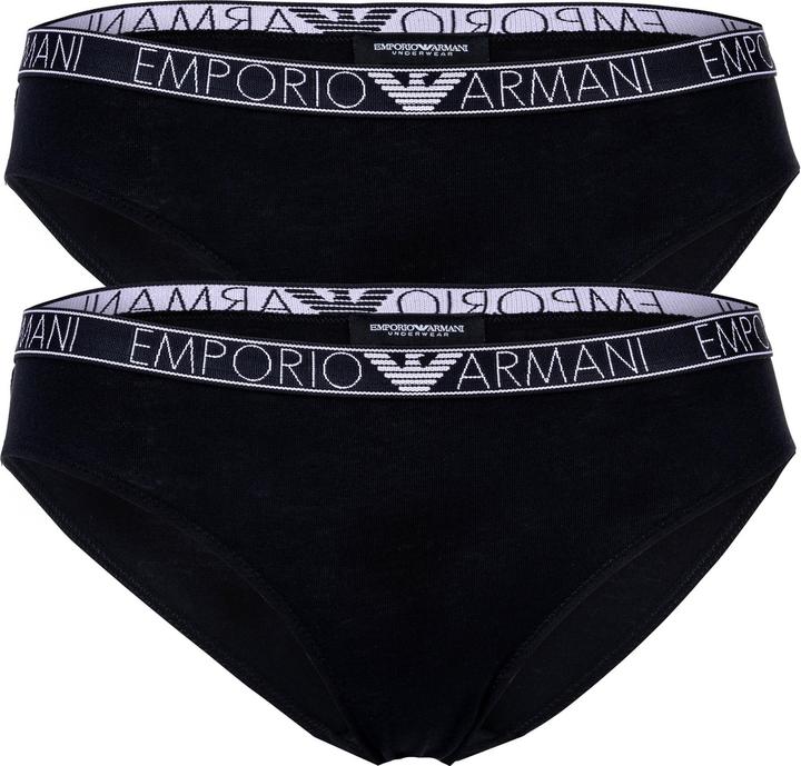 Produktbild Emporio Armani Essential Studs Logo Bi-Pack Brief (S, 2er Pack)