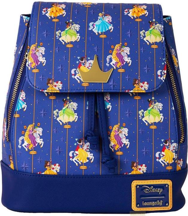Actual product image Loungefly Disney by Rucksack Mini Princess Carusel