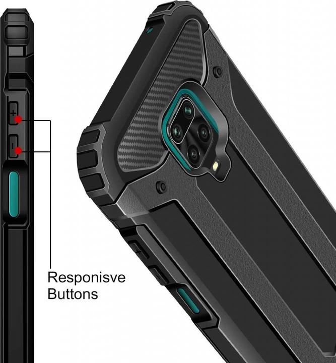 Produktbild Screenguard AdventureCase Xiaomi Redmi Note 9 Pro Hybrid Hülle (Xiaomi Redmi Note 9 Pro)