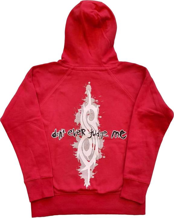 Immagine prodotto Slipknot Felpa con cappuccio Unisex Adult Don't Ever Judge Me Pullover (M)