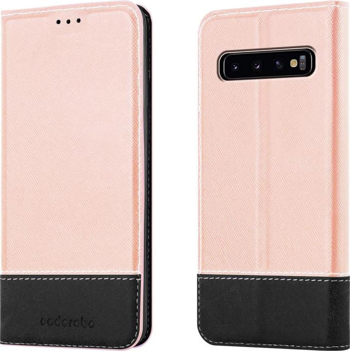 Productafbeelding Cadorabo X-Wallet hoes voor kunstleer pak (Samsung Galaxy S10+)