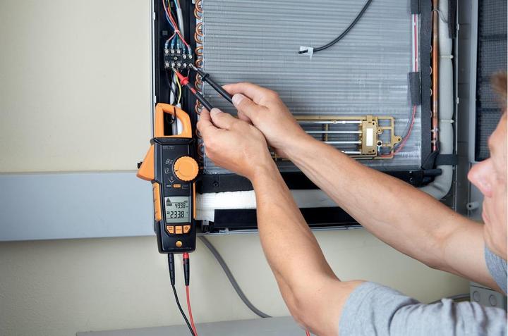 Image du produit Testo Pince ampèremétrique, multimètre manuel di (CAT IV 600V, CAT III 1000V)