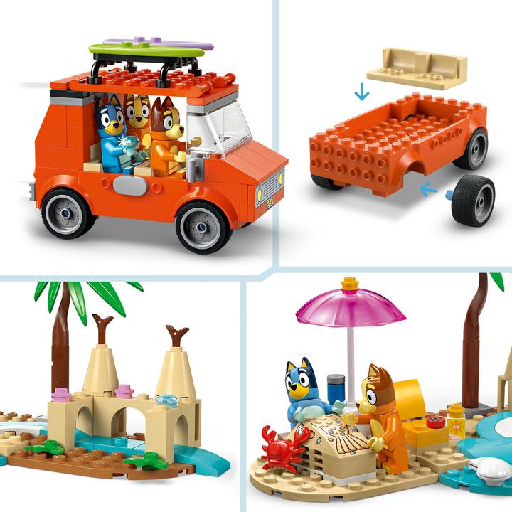 Produktbild LEGO Blueys Strandausflug (11202, LEGO Bluey)