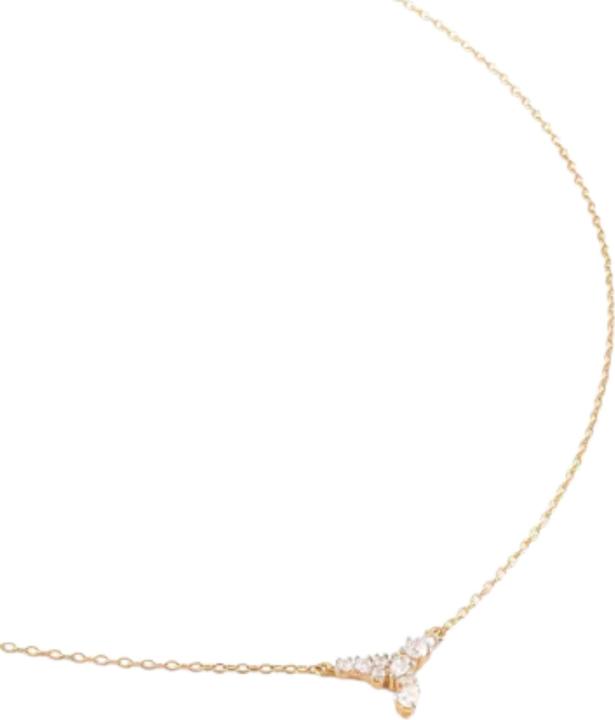 Actual product image Guess 16-18" JARDIN DROP & CRYS NK necklace (Silver 925, 41 cm)