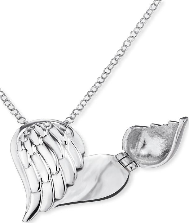 Immagine prodotto Engelsrufer Collana Cuore Ali Argento Rosé (Argento 925 rodiato, 44 cm)
