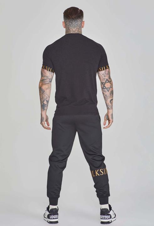 Actual product image Siksilk T-Shirt Tech T-Shirt in Black (S)