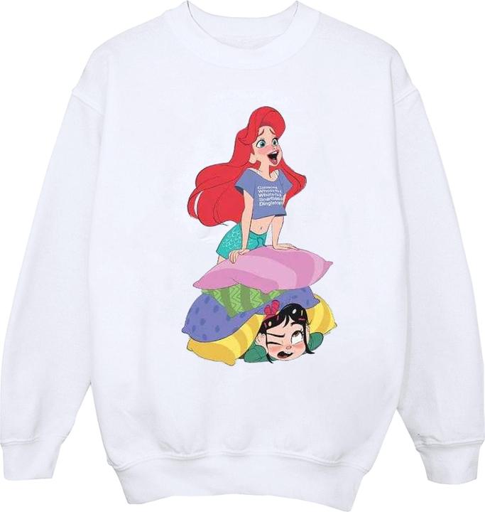 Disney Wreck It Ralph Ariel And Vanellope Sweatshirt (L)
