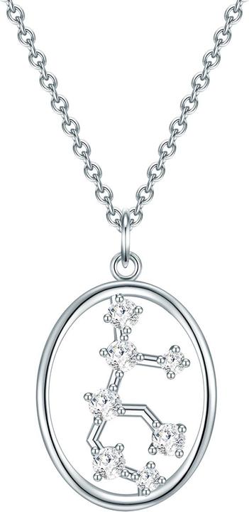 Trilani Damen Sterling Silber Zirkonia silber 42,0 cm Basiskette + 7,0 cm Verlängerung - 28605 (Sterling Silber, 42 - 49 cm)