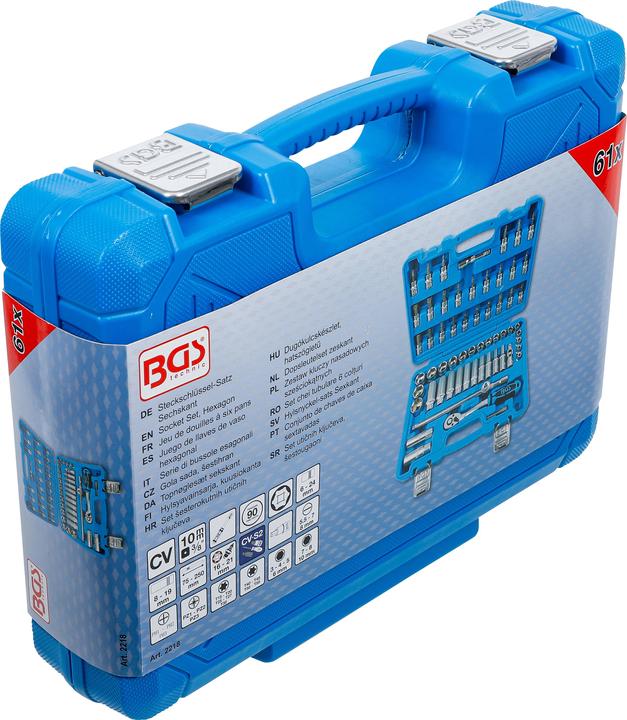 Produktbild BGS Steckschlüssel-Satz (10 mm, 6 mm, 7 mm, 8 mm, 9 mm, 11 mm, 12 mm, 13 mm, 14 mm, 15 mm, 16 mm, 17 mm, 18 mm, 19 mm, 20 mm, 21 mm, 22 mm, 24 mm, 3 mm, 4 mm, 5 mm, 5.5 mm)
