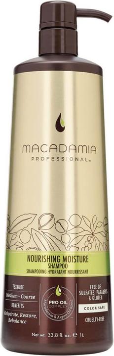 Image du produit Macadamia Shampooing hydratant nourrissant (1000 ml, Shampoing liquide)