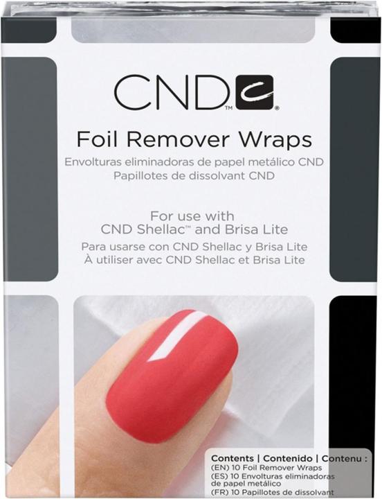 Produktbild CND Shellac - Foil Remover Wraps (Nagelutensil)