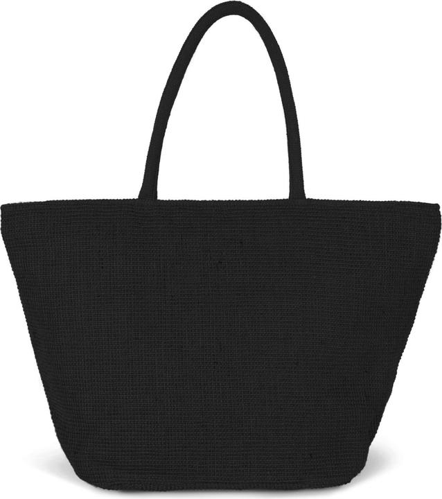 Kimood Tote bag geflochtene Jutegarne und gestrickter Leineneffekt