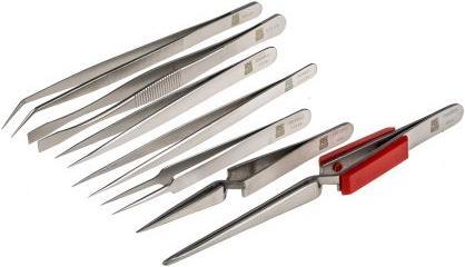 Rs Pro Kit of 7 tweezers