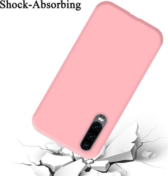 Actual product image Cadorabo TPU Liquid Silicone Case Cover (Huawei P30)