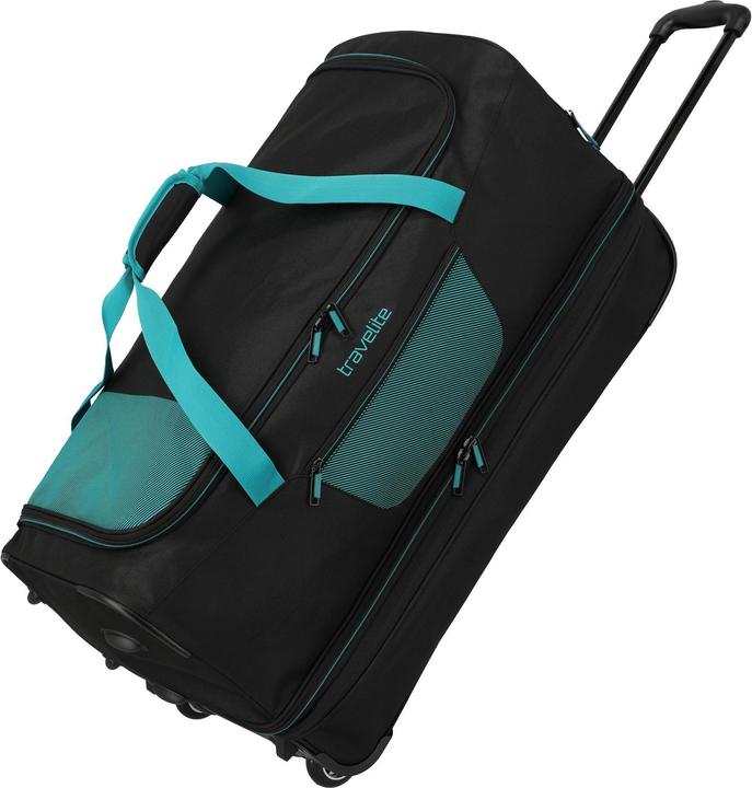 Travelite Basics 2 Rollen Reisetasche 70 cm mit Dehnfalte (98 l, L (90 - 115l))