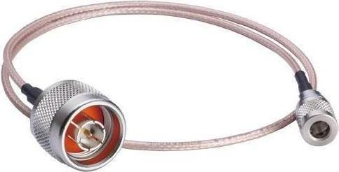 Moxa QMA (male) to N-type (male) RG-316 cable, 0.5 m (Antenna cable)