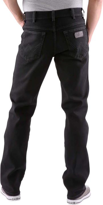 Actual product image Wrangler Texas Stretch Jeans black overdye (44)