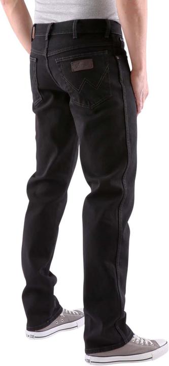 Actual product image Wrangler Texas Stretch Jeans black overdye (44)