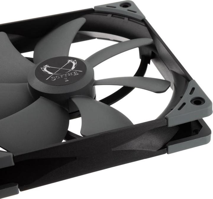 Actual product image Scythe PC fan Kaze Flex 140 Square PWM (140 mm, 1 x)