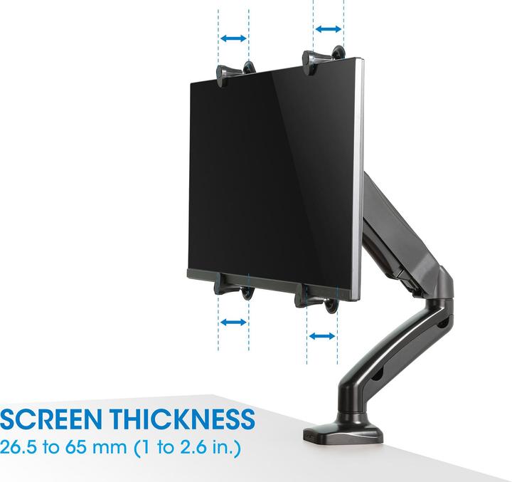 Actual product image Manhattan VESA adapter set For monitors without VESA holes (Wall, 27.01")
