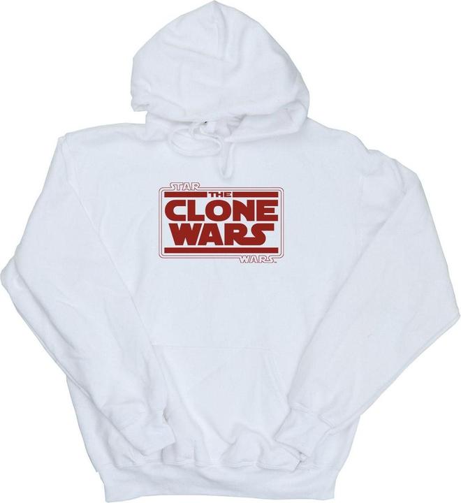 Star Wars Clone Wars Logo Kapuzenpullover (XL)