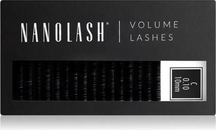 Actual product image Dtangler Volume Lashes 010 C 10mm False Eyelashes (Eyelashes applicator)