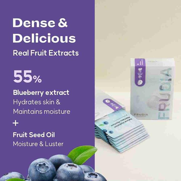 Actual product image Frudia Frudiaueberry Hydrating Sheet Mask Moisturising Sheet Mask (20 ml)