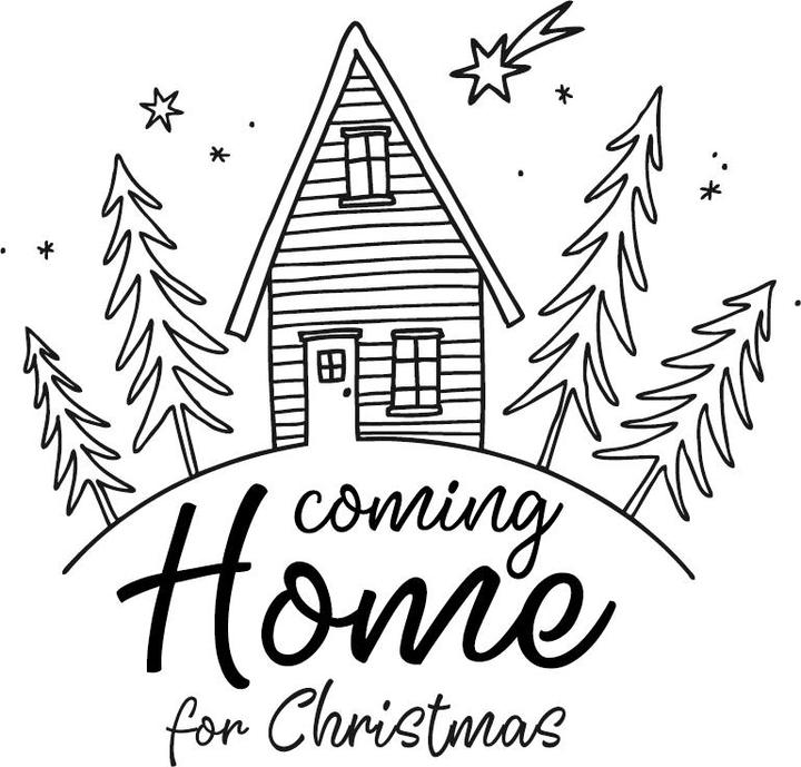 Produktbild Butterer Stempel "Coming Home for Christmas"