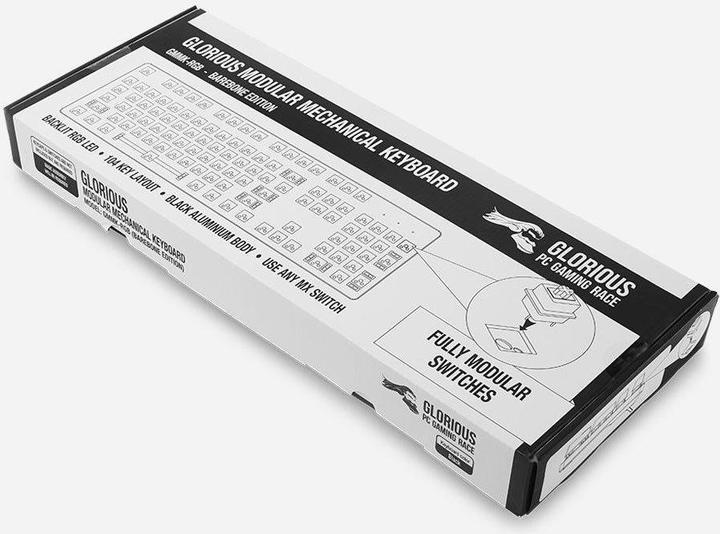 Produktbild Glorious PC Gaming Race GMMK-BRN-V2 in voller Grösse, ANSI US-Standards, Gateron Brown Switch (US, Kabelgebunden)