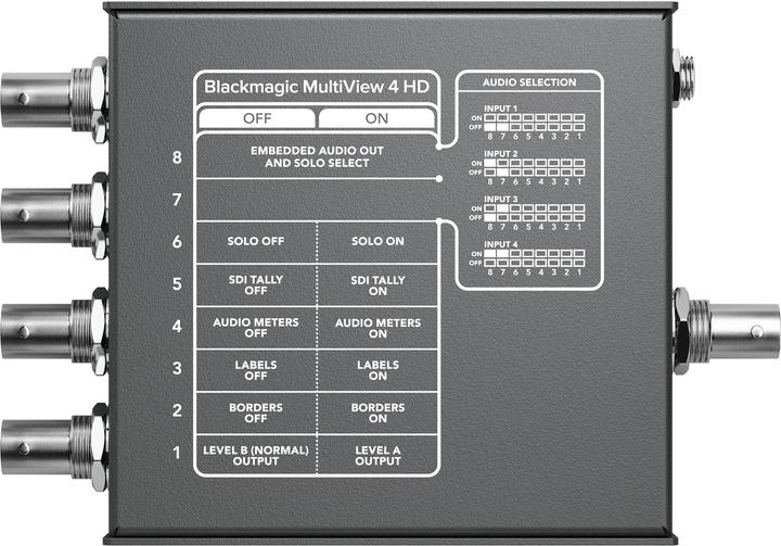 Produktbild Blackmagic MultiView 4 HD (Video Switch)