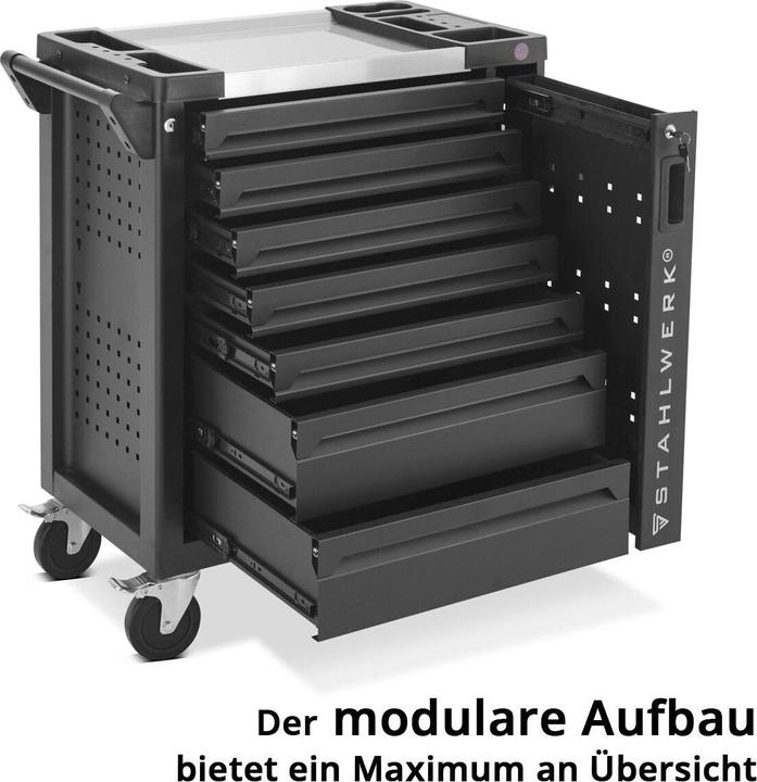 Actual product image Stahlwerk Workshop trolley EAGLE Tool trolley Assembly trolley Tool organiser (1 x)