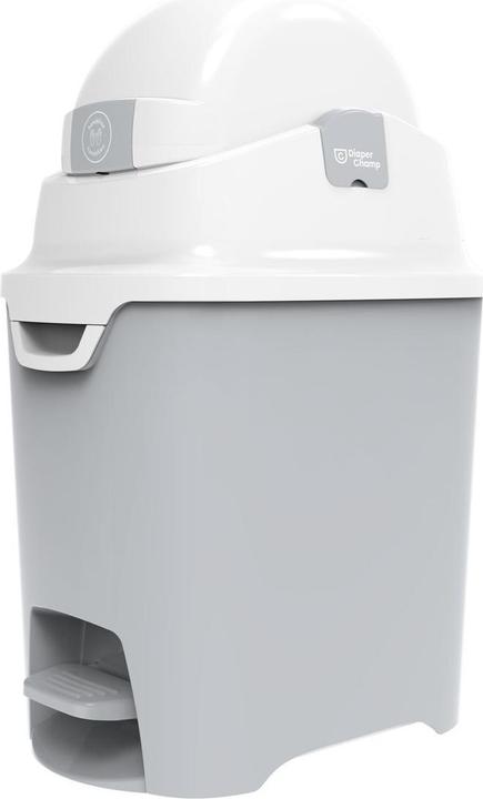 Diaper Champ Windeleimer One Standard Handsfree 60 l Silber