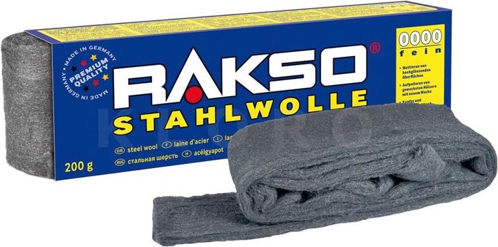 Rakso Steel wool No. 0000 à200g (1 pcs.)