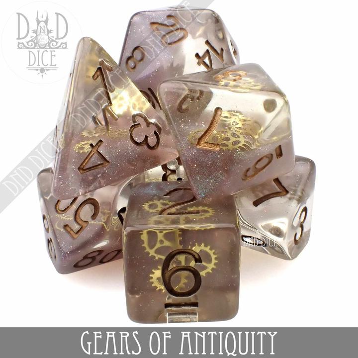 Image du produit DnD Dice Jeu de dés Gears of Antiquity