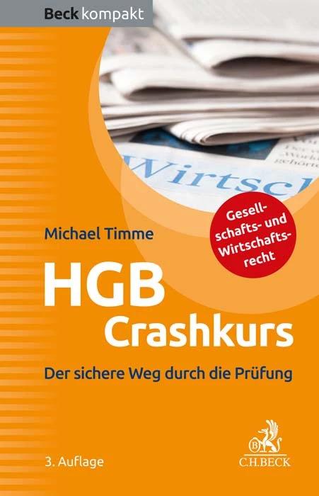 Immagine prodotto HGB Crashkurs (Tedesco, Michael Timme, 2022)