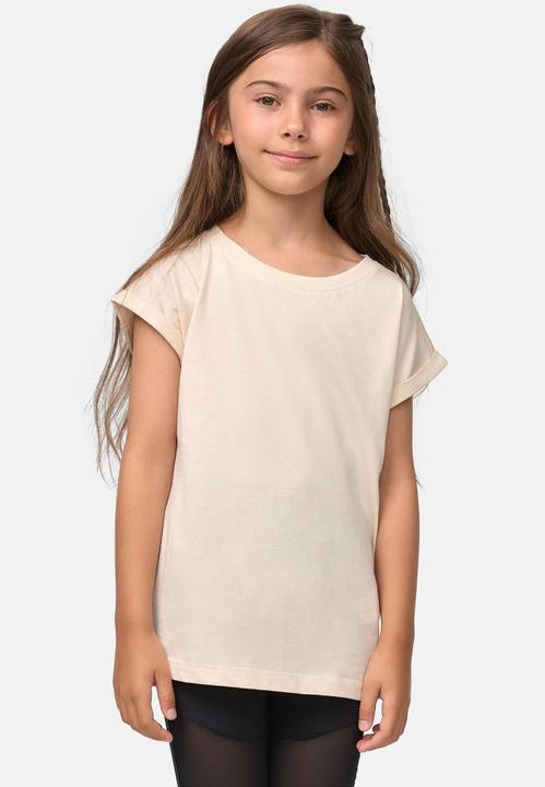 Actual product image Urban Classics Girls Organic Extended Shoulder Tee (134)