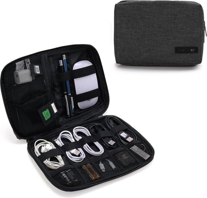 Produktbild Only-Bags.Store Elektronik-Organizer für Kabel, USB-Sticks, Speicherkarten