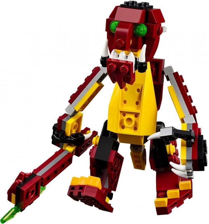 Image du produit LEGO Des créatures fabuleuses (31073, LEGO Creator 3-in-1)