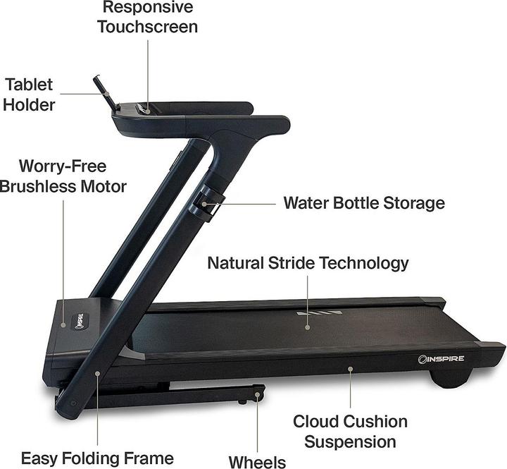 Produktbild Inspire Tread 3 Laufband klappbar