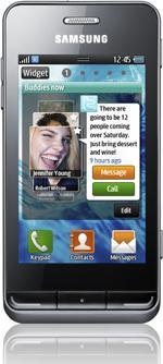 Actual product image Samsung S7230 Wave - Titan Grey (100 GB, 3.20", 5 Mpx, 3G)