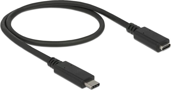 Actual product image Delock SuperSpeed USB-C male - female (2 m, USB 3.1, 15 W)