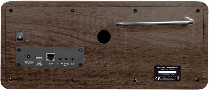 Image du produit Imperial Dabman i250 (Webradio, DAB+ DAB, FM, Bluetooth, WiFi)
